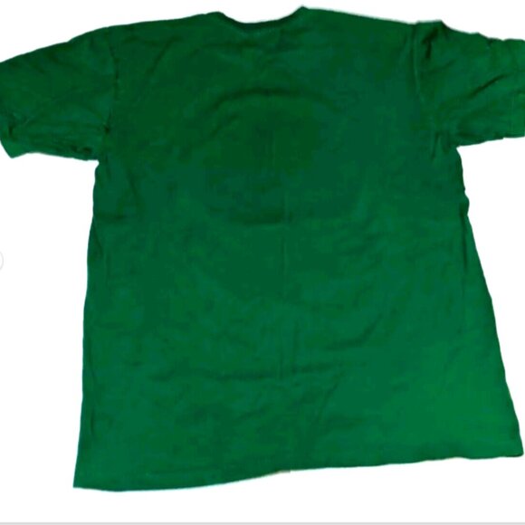 WWE John Cena NEVER GIVE UP Cenation 2017 Green T-shirt Size Medium - Picture 2 of 4